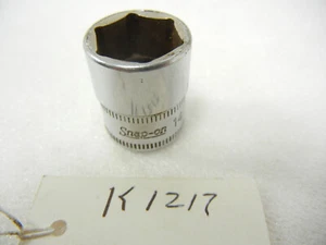 Snap On 1/4 Drive 14MM 6PT Shallow Socket TMM14 K1217 - Picture 1 of 5