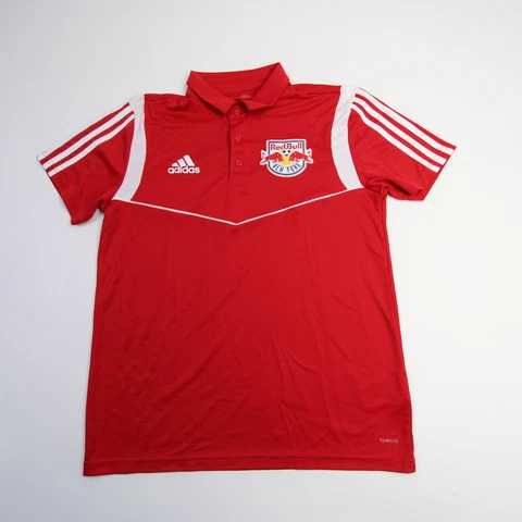 New York Red Bulls adidas Polo Men's Red New Cover