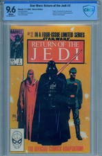 STAR WARS RETURN OF THE JEDI #2 CBCS 9.6 DARTH VADER WHITE PAGES NOT CGC