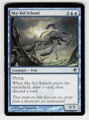 Scars of Mirrodin #44 Sky-Eel School - Image 1 of 2