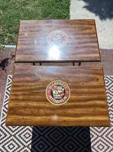 Rare MCM 2 Original H.J.HEINZ Co. Folding Trays   Keystone Pittsburgh NO “h” - Picture 1 of 12