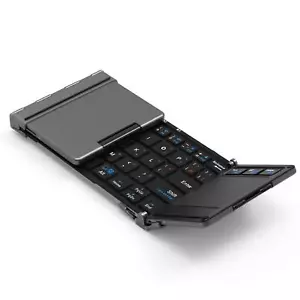 iClever Keyboard Folding Bluetooth usb Touchpad IC-BK08 from Japan New - Picture 1 of 8