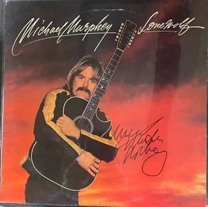 PORTADA DE ÁLBUM FIRMADA MICHAEL MARTIN MURPHEY CON CERTIFICADO DE AUTENTICIDAD JSA. ¡LO MEJOR EN EBAY! - Imagen 1 de 2