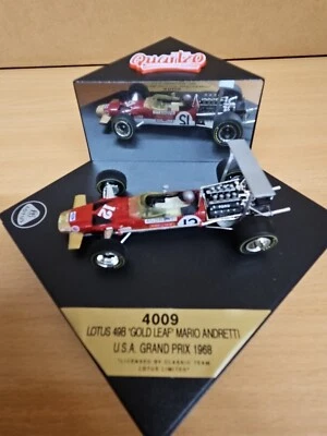 Quartzo 4009 1:43 Lotus 49B Gold Leaf USA GP 1968 Andretti USA GP 1968 - Image 1 of 4