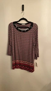 Dana Buchman Top 3/4 Sleeve Size XXL - Picture 1 of 7
