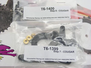 Brazo completo de dirección y radio y caña de oruga Schumacher COUGAR CLASSIC con hardware - Imagen 1 de 5