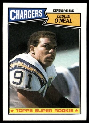 1987 Topps Leslie O'Neal Rookie #347 - Image 1 of 2