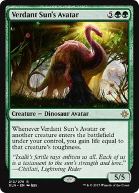 MTG - VERDANT SUN'S AVATAR - Ixalan (R) - Image 1 of 1
