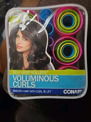 Rodillos autoagarrables Conair rizos voluminosos suaves y eleva 31 rodillos de tamaño surtido Foto 1 de 3
