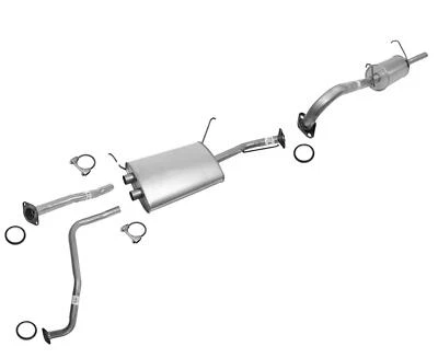 Muffler Exhaust without flex joint fits for 2001 Nissan Pathfinder Infiniti QX4 - Image 1 of 4