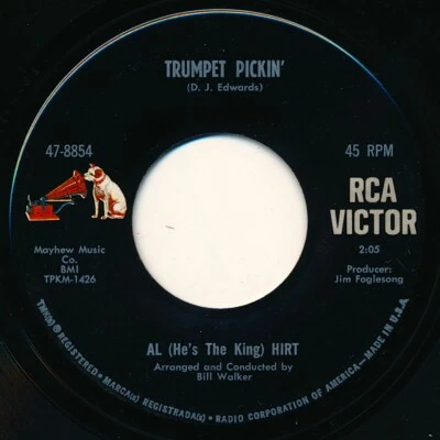 AL HIRT - TRUMPET PICKIN' / SKILLET LICKIN' - RCA VICTOR 47-8854 - 45 Record NM - Image 1 of 2