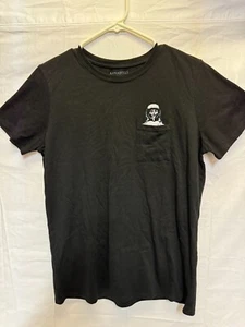 Annabelle Creation T-Shirt Mens M Black Polyester Horror Graphic Print Crew Neck - Picture 1 of 9