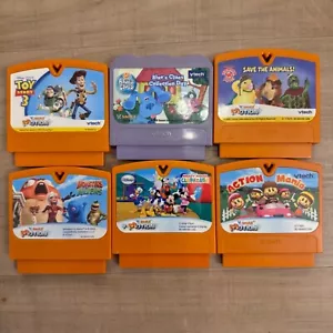 Vintage VTech V.Smile Motion Educational Game Cartridges Set - Picture 1 of 7