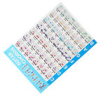 (L)Guitar Chord Poster 56 Colour Coded Coated Paper Educational Reference Ryz