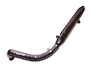 NEW HONDA CT90 1970-1979 TRAIL EXHAUST MUFFLER PIPE WITH HEAT SHIELDS TRAIL 90 - Picture 1 of 12
