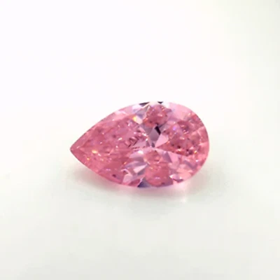 Corte Pera Elegante Rosa 7A Circonita Cúbica Rusa Circonita Circonita cúbica Garantía de por Vida Varios Tamaños Foto 1 de 2