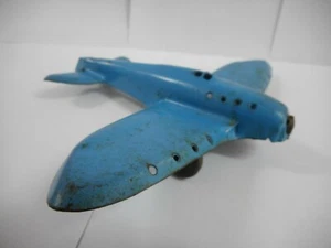 RARE 1940S MAURLYN MANUFACTURING PRESSED STEEL SPITFIRE PLANE MADE IN AUSTRALIA - Picture 1 of 6