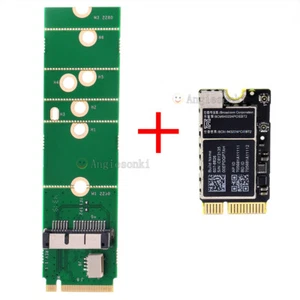 WiFi Bluetooth Mac module Card M.2 key M NVME Adapter For intel NUC8 Mini PC - Picture 1 of 8