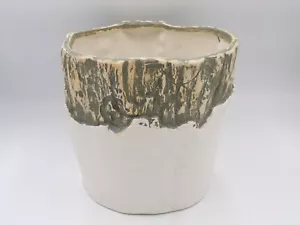 Vaso da fiori in ceramica albero bianco alto 7" di ispirazione CBK casa - Foto 1 di 6