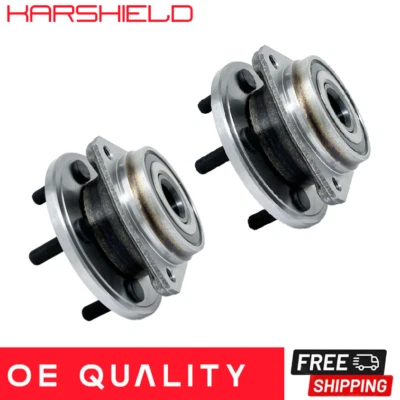 2x Front Wheel Bearing Hub Assembly For 1999-2006 Jeep Wrangler, 99-01 Cherokee - Image 1 of 4