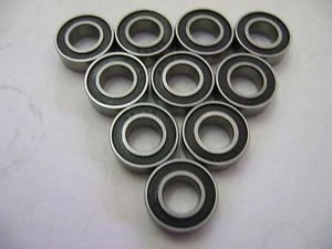 10 NMD 687-2RS Bearings 7x14x5 ID=7mm OD=14mm WIDTH=5mm 7-14-5 - Picture 1 of 1