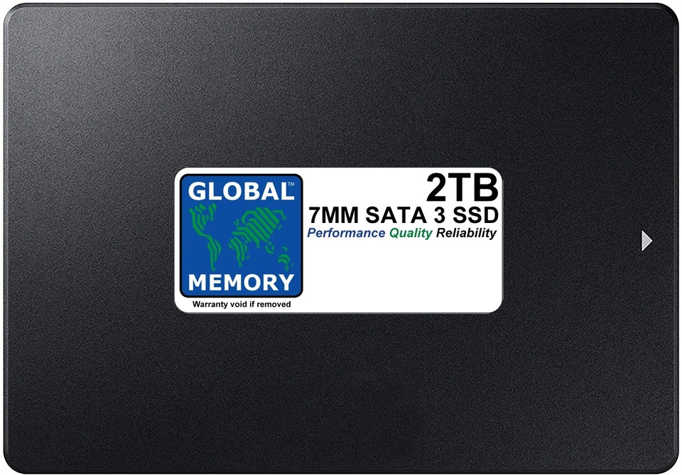 2TB 7mm 6.3cm SATA 3 SSD Für Mac Pro (2009 - 2010 - 2012) - Bild 1 von 1