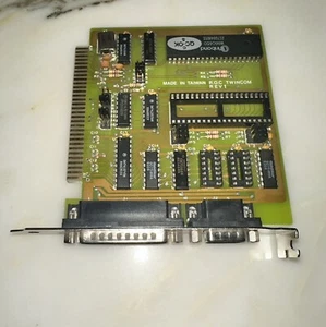 Vintage PC Gaming Twincom X.2 Serial Board For XT Computers - Picture 1 of 3