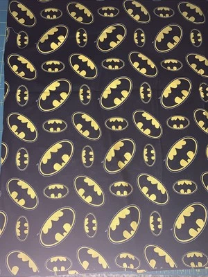 BATMAN DC COMIC COTTON Quilting  FABRIC 2 YARDs - Image 1 of 4