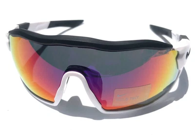 NIKE SHOW X RUSH TEAM White Black Frame Field Tint Lens Sunglass FD1887 103 - Image 1 of 4