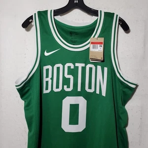Maglia Jason Tatum Boston Celtics Nike Autentica Uomo Large Verde Nuova con etichette  - Foto 1 di 14