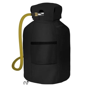 AKEfit Propane Tank Cover 20lb Gas Tank Cover Outdoor 600D Heavy Duty Waterpr... - Picture 1 of 9