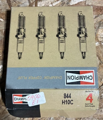 SET OF 4 Champion 844 H10C Spark Plug SET OF 4 - Image 1 of 2