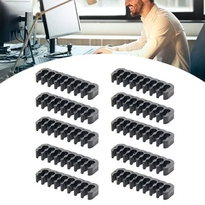 Wire Management Tool Water Cable Comb 10pcs Space-saving Organization Clip - Afbeelding 1 van 8
