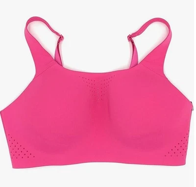 Victoria's Secret Featherweight Max High Impact Sports Bra. Pink Hot. 34DDD. New - Image 1 of 2