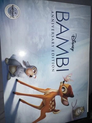 Disney Bambi Lithograph Anniversary Edition Poster Set 10x14, 4-Piece - Image 1 of 4