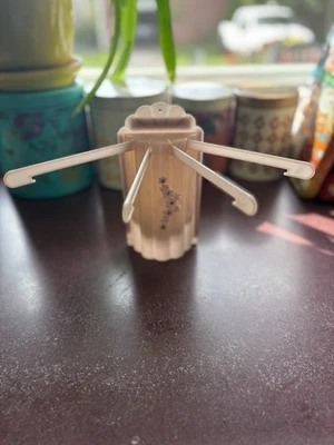 Vintage Menda’s Pink and Sparkle Decorated hosiery dryer-new In Box - Image 1 of 4