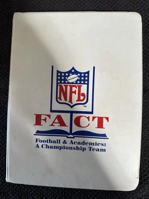 1992 Pro Set FACT MOBIL Football COMPELTE Set #1-6 In Promo Folder Elway Moon - Image 1 of 4