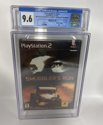 Smuggler's Run (Sony PlayStation 2, 2002) PS2 CGC 9.6A SEALED - Image 1 of 2