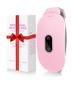 Heating Pads, Glyduny Period Cramp Massager Portable Cordless Pink - Picture 1 of 4