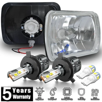 Faro LED rectangular para GMC Safari C6500 C7500 Topkick Trucks 5x7" 7x6 Foto 1 de 4