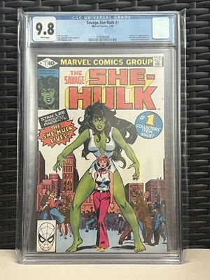 Savage She-hulk 1 CGC 9.8 Stan Lee’s Last Character 1st Appearance direct ed. - Image 1 of 2