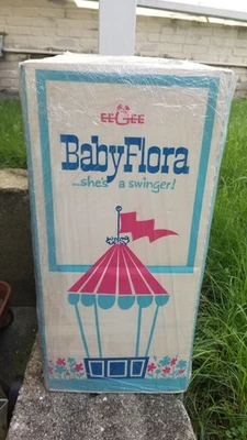 De Colección Htf Eegee Baby Flora 17" Articulado Posable Características Realistas Ojos Dormitorios Nuevo en Caja Foto 1 de 4