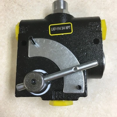 Hydraulic Flow Control Valve 3/4" NPT LKF-114-3/4NPT - Image 1 of 4