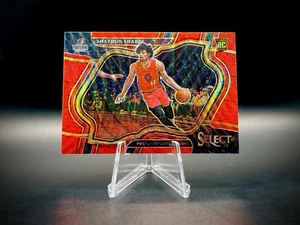 ❤️2022-23 Select Courtside #292 Shaedon Sharpe Red Ruby Wave Prizm Rookie RC - Picture 1 of 3