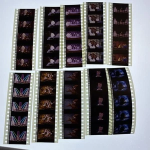 Lot Of Disney Beauty And The Beast 35mm film Strip cells 10 RARE Belle D - Picture 1 of 1