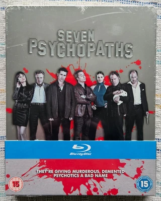 Seven Psychopaths UK, Factory Sealed, Blu-Ray Steelbook - Image 1 of 2