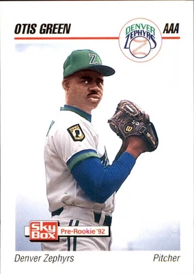 Otis Green 1992 SkyBox AAA #63 RC FREE SHIPPING AutographDen - Image 1 of 2