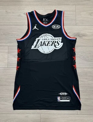 Camiseta personalizada Lakers LeBron James talla 50+4 2019 All-Star Foto 1 de 4