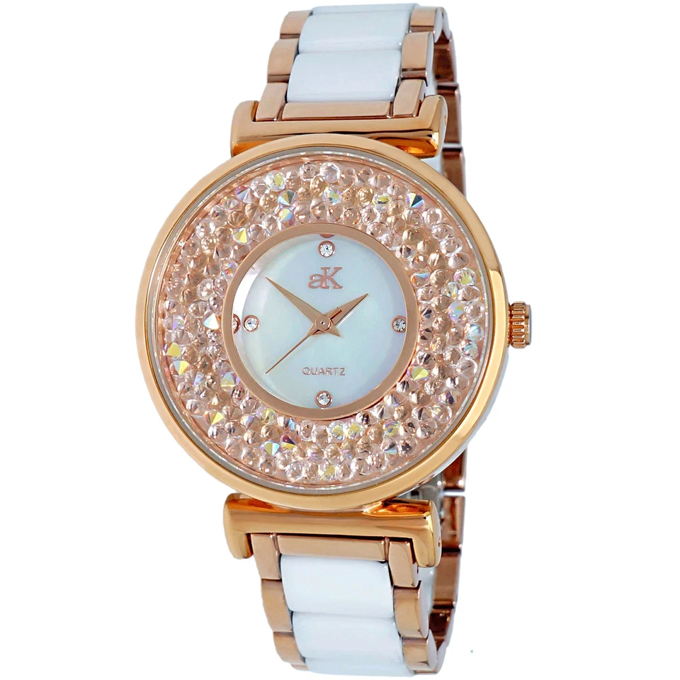 Adee Kaye Women's Pisa Mother of Pearl Dial Watch - AK8662 - Image 1 of 1