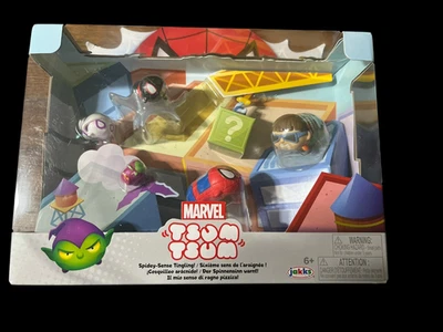 Disney Tsum Tsum Marvel Spidey-Sense Hormigueo Mini Figura Set con 6 Figuras Foto 1 de 3